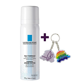 Xịt Khoáng Làm Dịu Và Bảo Vệ Da La Roche-Posay Thermal Spring Water (50ml) - TẶNG MÓC KHÓA