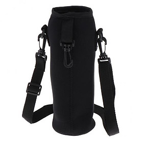 4-6pack Water Bottle Carrier Insulated Cover Bag Pouch Holder Shoulder Strap 1L
