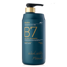 Dầu gội xả thảo dược thiên nhiên Biotin B7 Anti Hair Loss Shampoo cân bằng độ PH 5.5 Hàn Quốc