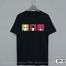 Áo thun Spy x Family, áo phông Anya, Loid, Yor anime Spyxfamily unisex chất liệu cotton thoáng mát - SPY02