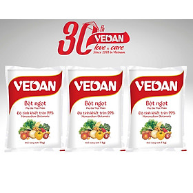 Hình ảnh Combo 3 Gói Bột Ngọt VEDAN 454g [ LM ]