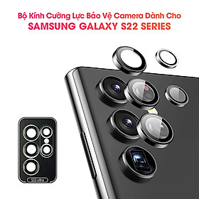 Mua Ống Kính Cường Lực Camera Bảo Vệ Toàn Diện Dành Cho Samsung Galaxy S22 / S22+ / S22 Ultra Bảo Vệ Toàn Bộ Viền Mắt Cam Hàng Chính Hãng - Handtown
