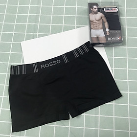 QUẦN LÓT ROSSO NAM DỆT KIM MÀU ĐEN - BLACK MEN UNDERWEAR - 0004