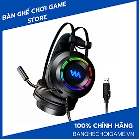 Tai nghe gaming WangMing WM9800S RGB , kết nối cổng USB, âm thanh giả lập 7.1 - Hàng chính hãng