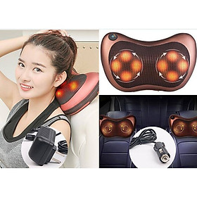 May matxa gối massage hồng ngoại 8 bi massage trị liệu. Tặng kèm dụng cụ ngoáy tai có đèn tiện lợi