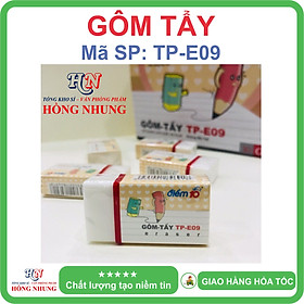 [SALE] Gôm Tẩy E-06 / TP-E09 - Màu Sắc Dễ Thương, An toàn cho bé, Giúp các bé ham học