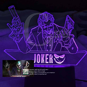 Mua Đèn Ngủ Liên Quân Mobile Joker Type 01 16 MÀU TUỲ CHỈNH GLQM0701