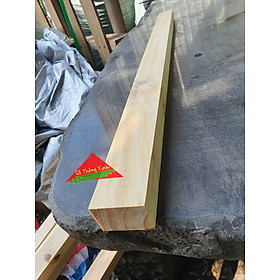 Mua Thanh gỗ thông vuông 3x4cm  dài 80cm được bào láng 4 mặt  làm kệ  chân bàn  làm trụ  khung sườn