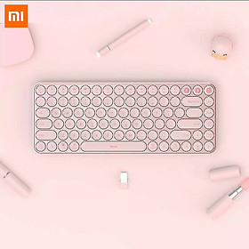 Bàn phím cơ không dây Xiaomi Ecological Chain MIIIW kết nối Bluetooth - Với 85 phím thích hợp cho nhiều thiết bị điện tử với hệ điều hành Windows và Mac - Bàn phím nghiêng 8 độ giúp giảm mỏi tay