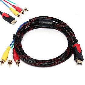 Cáp Kết Nối HDMI Sang 3-RCA AV Cho HDTV
