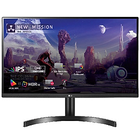 Màn Hình Gaming LG 27QN600-B 27 inch QHD (2560x1440) 5ms / 75Hz / HDR / IPS / AMD FreeSync - Hàng Chính Hãng