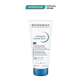 Kem Dưỡng Ẩm Bioderma Cho Da Thường, Da Khô Nhạy Cảm Atoderm Crème Ultra 200ml