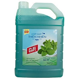 Nước Lau Sàn Gift Hương Bạc Hà 3.8kg