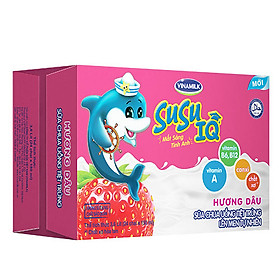 Thùng 24 Chai Sữa Chua Uống Susu IQ Hương Dâu (150ml)