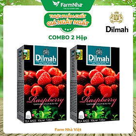 Trà Dilmah Raspberry vị Mâm Xôi túi lọc 30g 20 túi x 1.5g