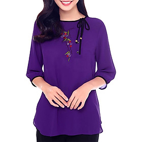 Áo Kiểu Nữ An Thủy TL 670 - Tím