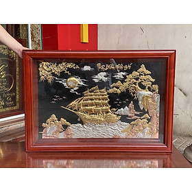 Mua Tranh Thuận Buồm Xuôi Gió Bằng Đồng Lê Gia