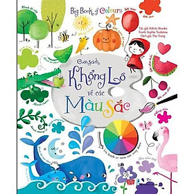 Sách Tương Tác - Big Book - Cuốn Sách Với Trang Gấp Khổng Lồ (Nhiều Chủ Đề) Cho Trẻ Từ 2 Tuổi - Các Màu Sắc