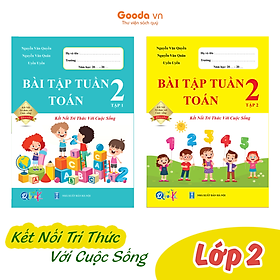 Sách Combo Bài Tập Tuần Toán Lớp 2 - Kết Nối Tri Thức Với Cuộc Sống - BẢN QUYỀN