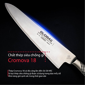 Dao bếp Nhật cao cấp Global G16 Chef - Dao thái thịt cá (240mm)