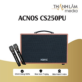 Loa karaoke di động Kbeatbox ACNOS CS200PU CS250PU - Hàng Chính Hãng