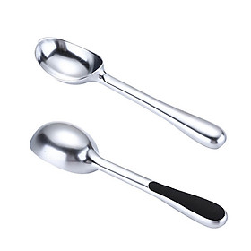 Zinc Alloy Coffee Spoon Multi-functional Ice Cream Spoon Ball Scoop Milk Powder Tea Spoon