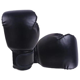 Kick Boxing Gloves PU Leather Boxing Training Gloves Punching Bag Mitts