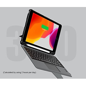 Mua Bao da dành cho iPad Gen 9 2021 kèm bàn phím bluetooth có bàn di chuột Magic Keyboard TouchPad hãng Nillkin - Hàng nhập khẩu