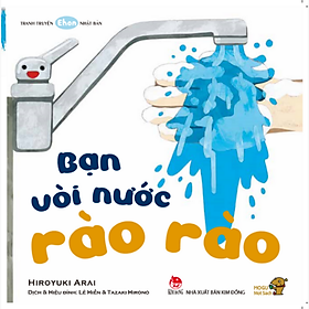 [Download Sách] Bạn Vòi Nước Rào Rào - Mọt sách Mogu - Tranh truyện Ehon Nhật Bản kích thích phát triển đa giác quan cho trẻ từ 0-3 tuổi 