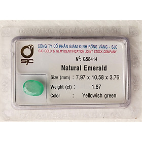 Mua Viên đá emeral ngọc lục bảo thiên nhiên