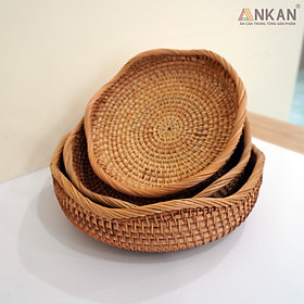 Mua Rổ Đựng Trái Cây  Đồ Khô Chất Liệu Mây Tre Đan Thủ Công  Giỏ Đựng Đồ Decor Nhà Ăn  Phòng Khách