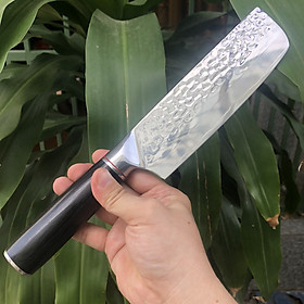 Mua Dao thái Nhật hiệu shunkai thép Damacus  rất sắc bén  dài 30cm  lưỡi dài 19cm  dày 2 li  không rỉ sét  lâu cũng