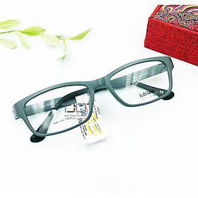 GỌNG KÍNH NHỰA DẼO NAM- NỮ, PHOM CHỮ NHẬT, MÀU XÁM, CHÍNH HÃNG J40005-MGRY