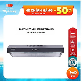 Mua Máy hút mùi vỏ sơn Sunhouse SHB6118B - Hàng chính hãng