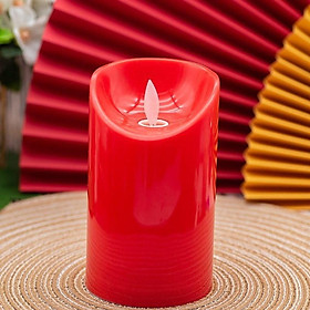 Mua Nến Điện Tử Tim Đèn Lắc Lư Sẵn Pin  Đèn Bàn Thờ Nến Sinh Nhật Trang Trí  Đèn Ngủ Màu Đỏ Đường Kính 7.5cm Cao 12 - 15cm
