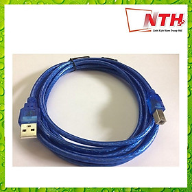 Dây usb máy in 1.5m xanh