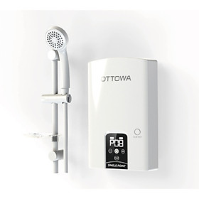 Máy tắm nước nóng OTTOWA TE45P01 - Hàng chính hãng - Có bơm