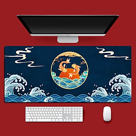 Mua Miếng Lót Chuột MousePad Trải Bàn Hội Mèo Bé Shin Ngựa Phi Đại Song Ngư Size Lớn_ Hàng Chính Hãng