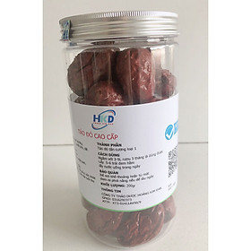 Táo đỏ tân cương - Loại cao cấp trái to nhiều thịt hạt bé - Hủ 200gr