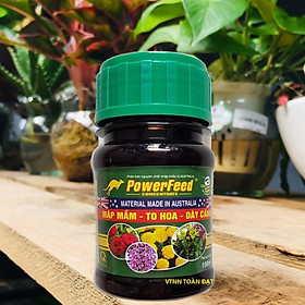 Phân bón chiết xuất từ cá hồi PowerFeed mầm mập, to hoa, bật chồi 100ml