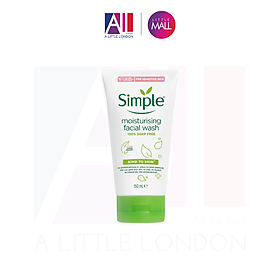Sữa rửa mặt cho da khô Simple Moisturising Facial Wash 150ml