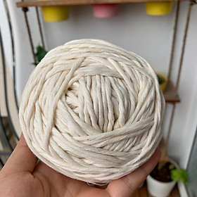 Mua Dây thừng cotton se 1 chiều làm macrame 1kg