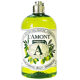 Sữa Tắm L'amont En Provence Olive & Honey Shower Gel Chai 500ml