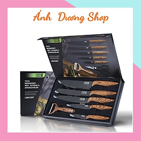 Mua Bộ dao nhà bếp gồm 7 món lưỡi dao chống dính thiết kế tiện lợi thương hiệu của Đức