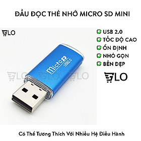 Mua Đầu USB Đọc Thẻ Nhớ MicroSD Mini