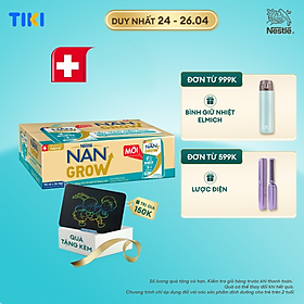 Thùng 36 hộp Sữa pha sẵn Nestlé NANGROW sữa mát công thức từ Thụy Sĩ 9(4 x 110ml) - (Bé từ 1 tuổi) Tặng Bảng viết LCD Kalpen