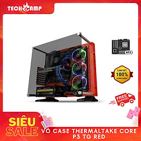 Mua Vỏ Case Thermaltake Core P3 TG Red - Hàng chính hãng