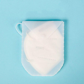 Mask Buggy Bag Silicone Material Portable Face Mask Holder Storage Box Dustproof Face Mask Case Reusable Facemask Storage bag