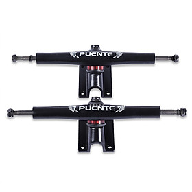 PUENTE 2pcs Generic 7 inch Skateboard Truck Accessory