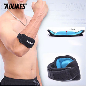 Đai bó cơ khủy tay AOLIKES 7949 hỗ trợ bắp cơ khi chơi thể thao sport pressure elbow